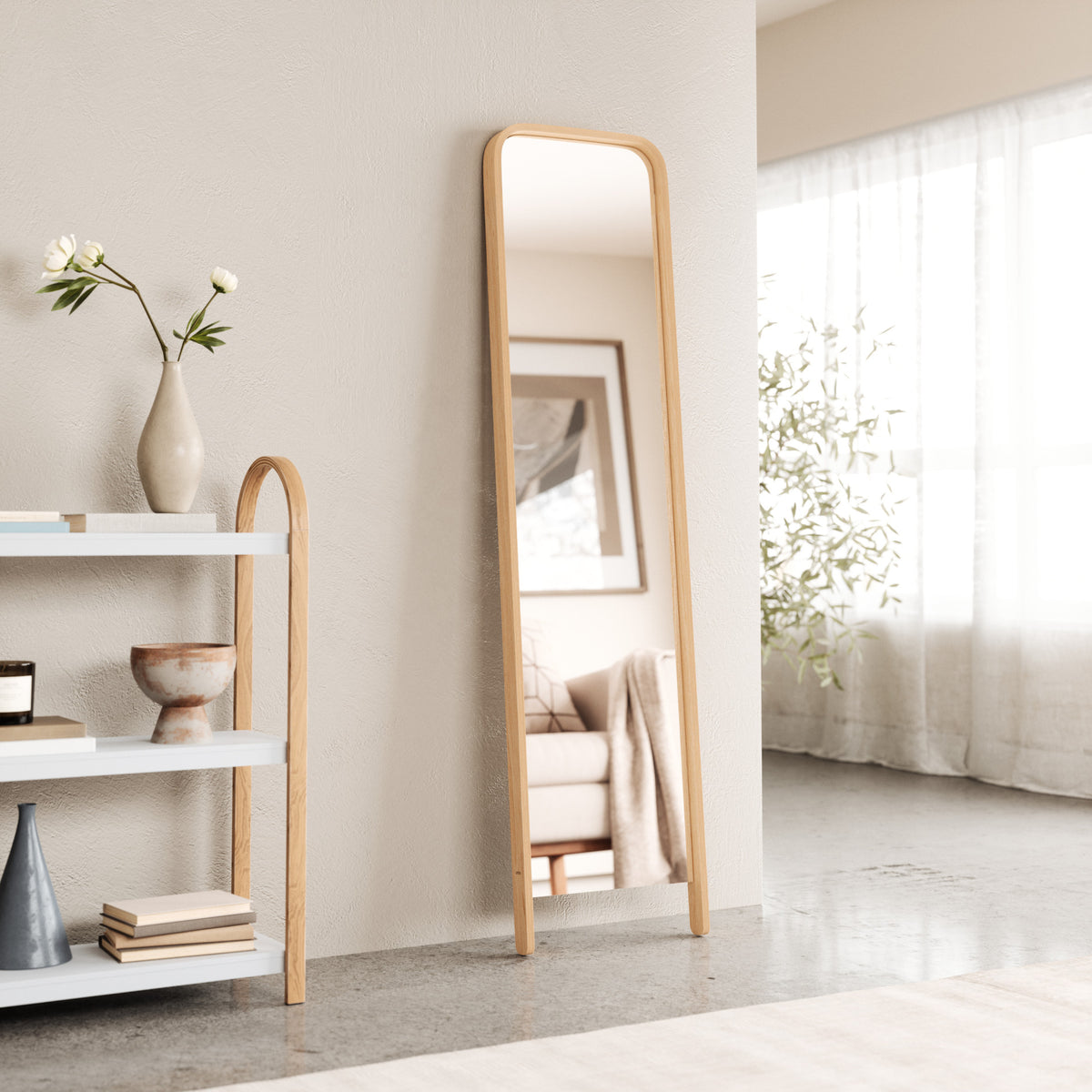 Bellwood Leaning Mirror