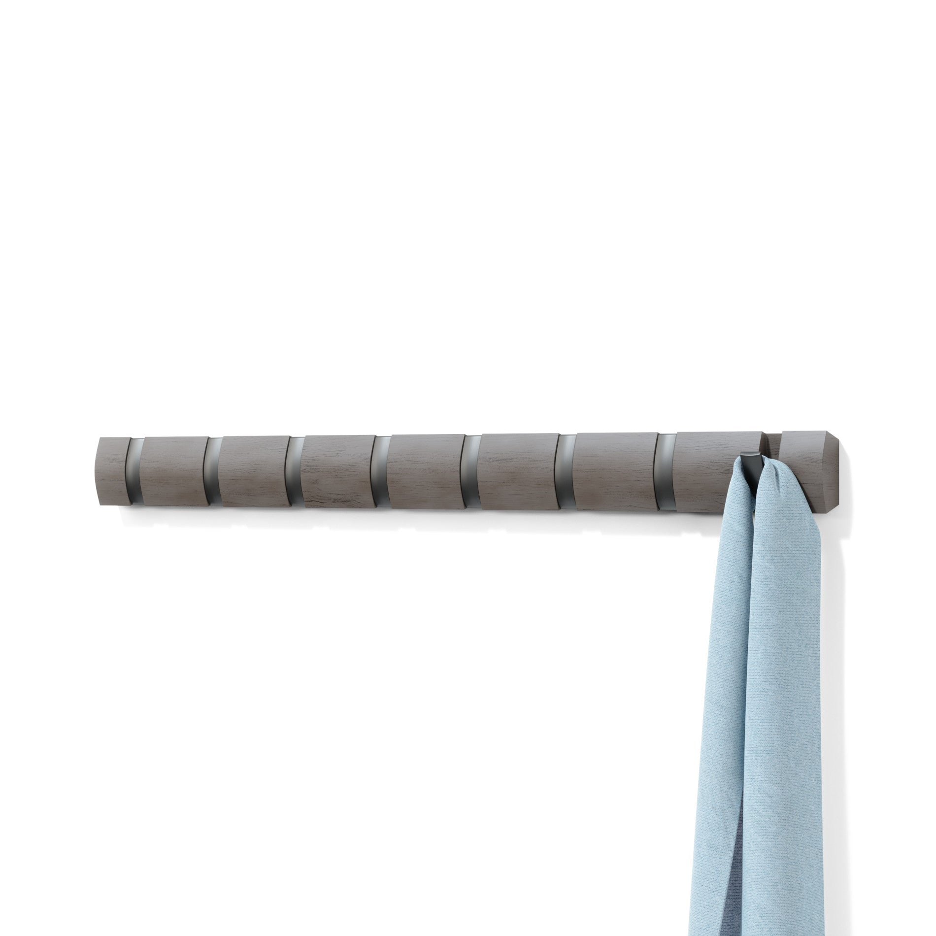 Flip 8 Wall Mounted Coat Rack | Umbra Canada
