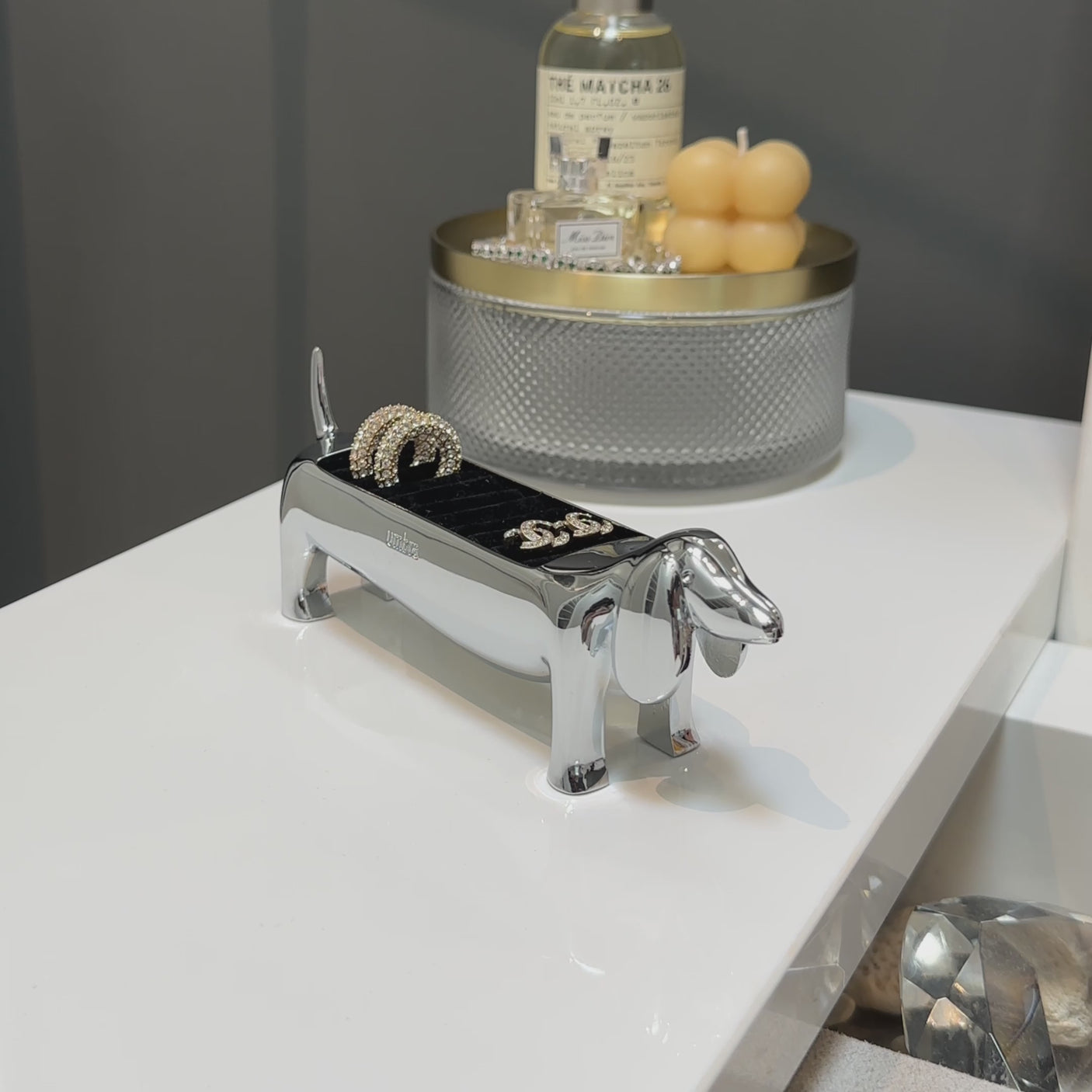 Ring Holders | color: Chrome