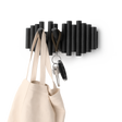 Wall Hooks | color: Black | size: 5-Hook