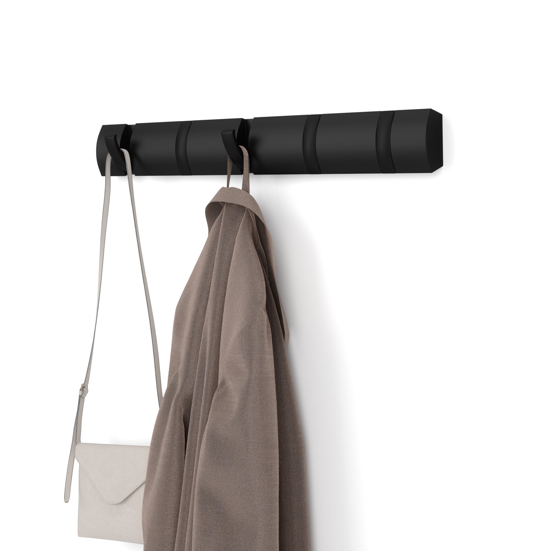 Flip 5 Wall Mounted Hook - Coat Rack & Wall Hooks | Umbra Canada