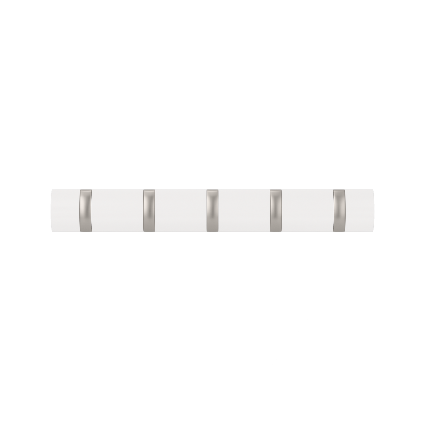 Wall Hooks | color: White-Nickel