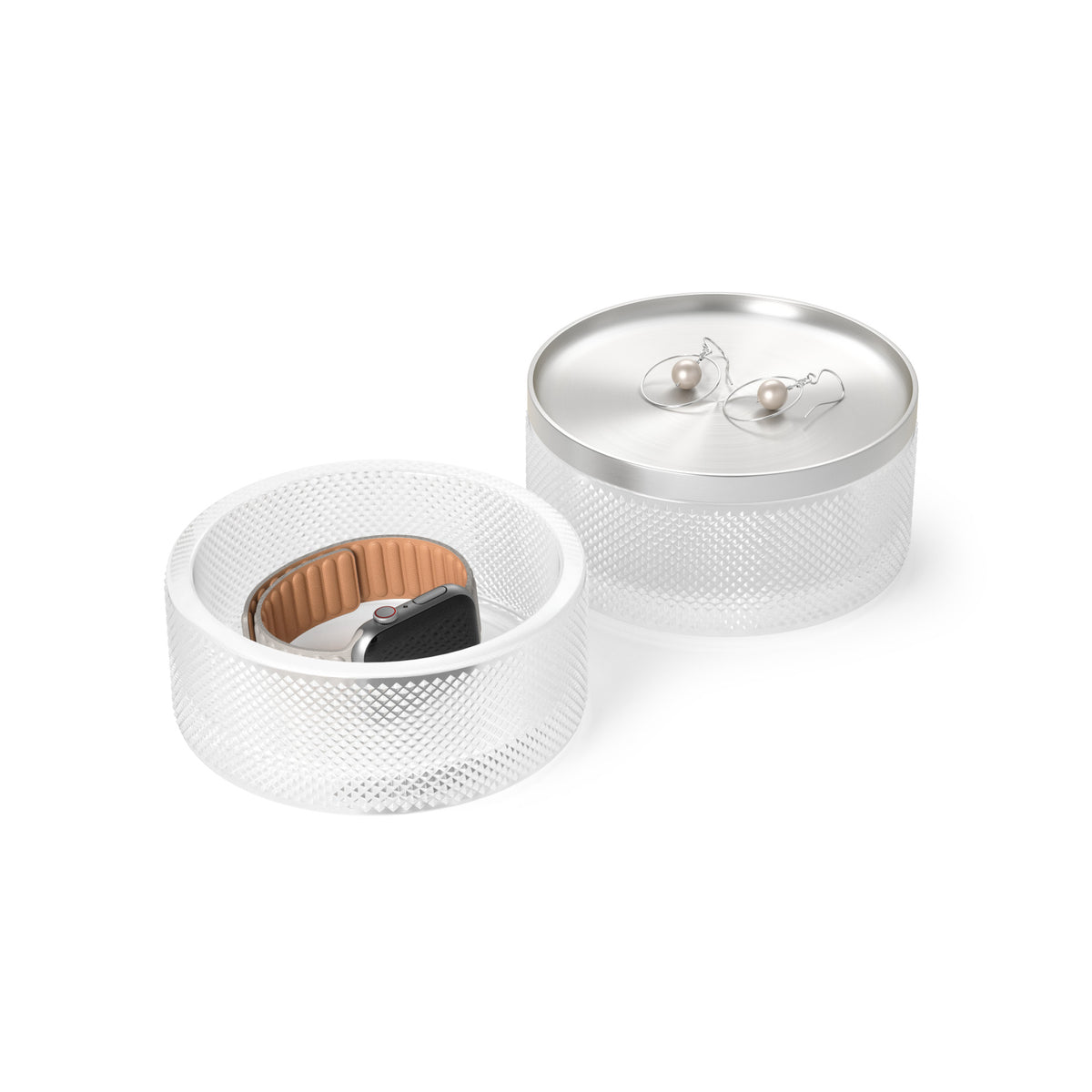 Jewelry Boxes | color: Chrome