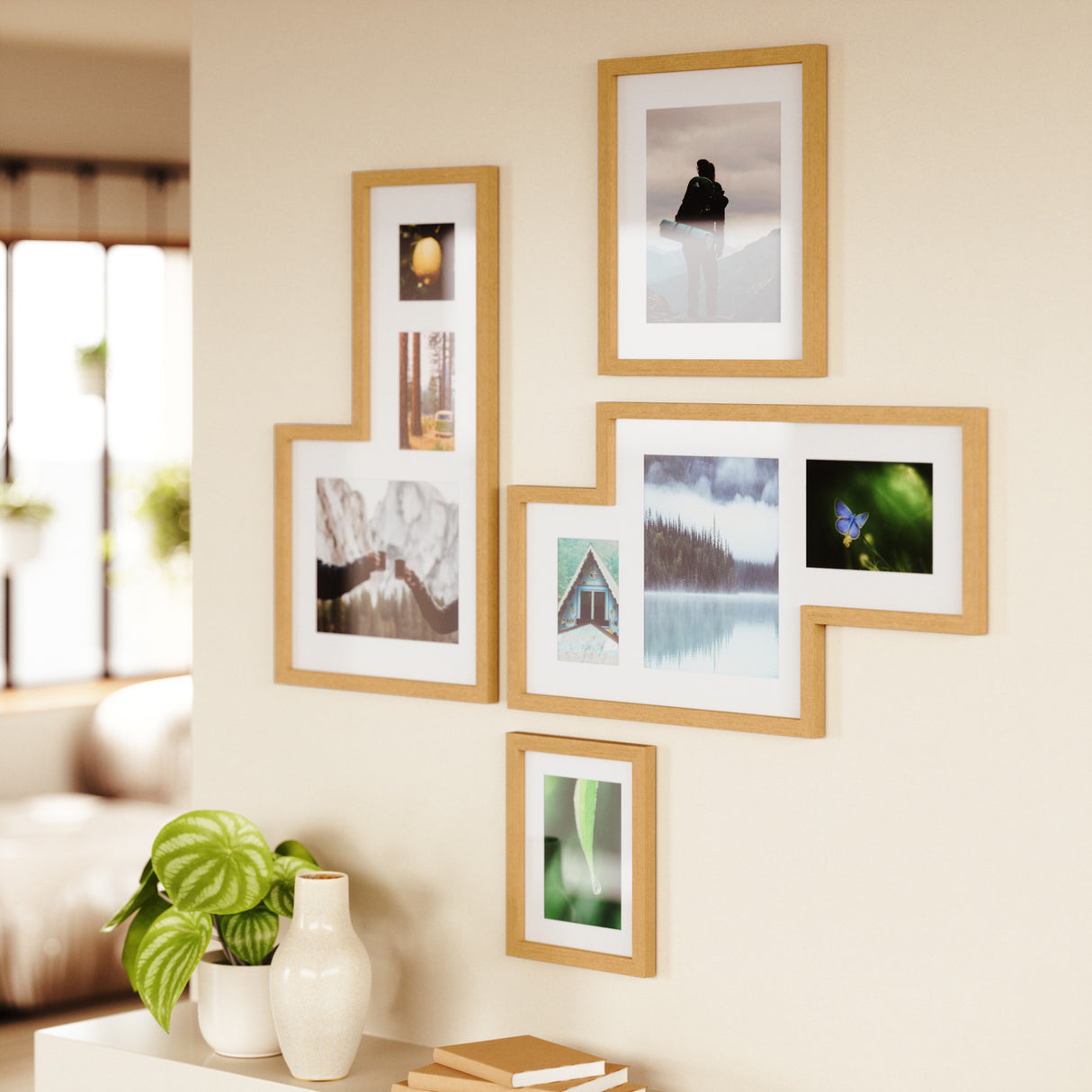 Wall Frames | color: Natural | Hover