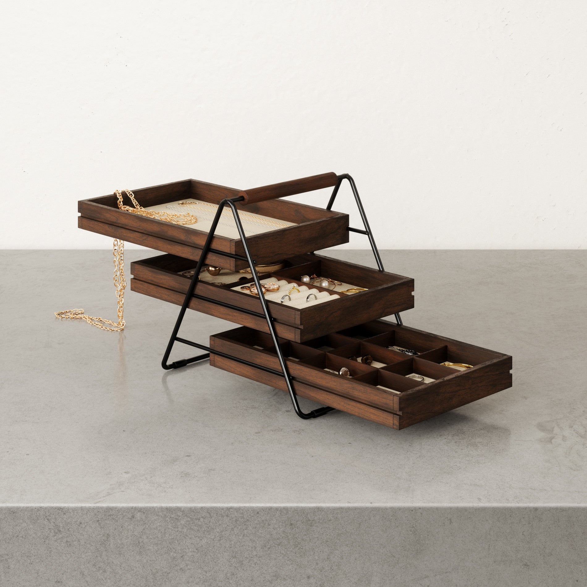 Get Organized with Terrace Jewelry Tray - Umbra Canada