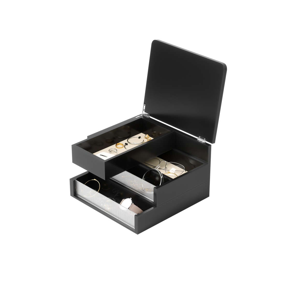 Jewelry Boxes | color: Black