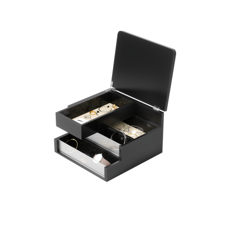 Jewelry Boxes | color: Black