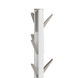 Coat Racks & Valets | color: White-Nickel