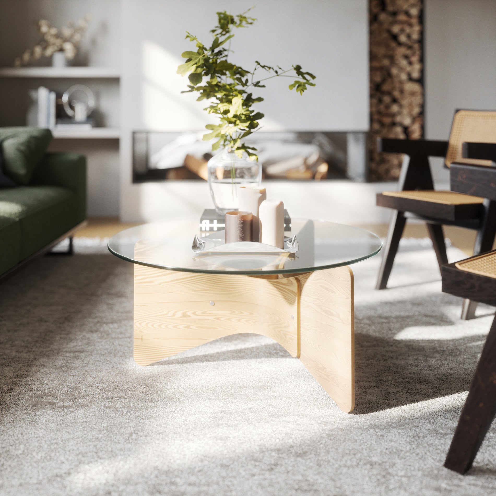 Madera Coffee Table – Modern Glass Coffee Table | Umbra Canada Madera Coffee Table – Modern Glass Coffee Table | Umbra Canada