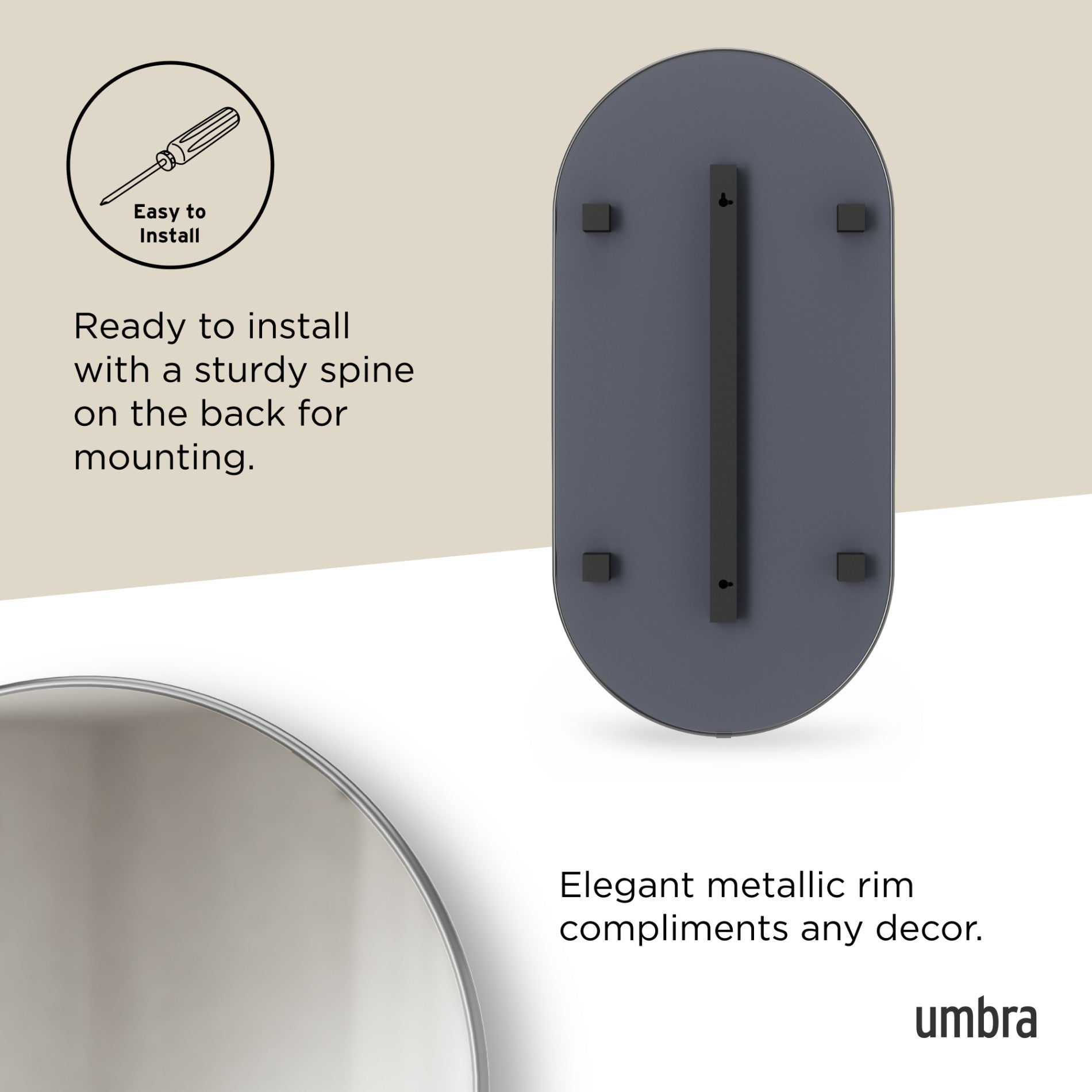 Hubba Pill Mirror – Umbra Canada