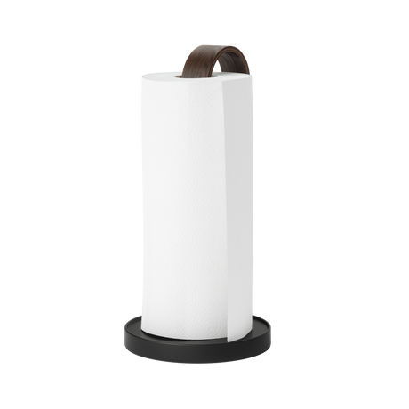 Paper Towel Holders | color: Black-Walnut