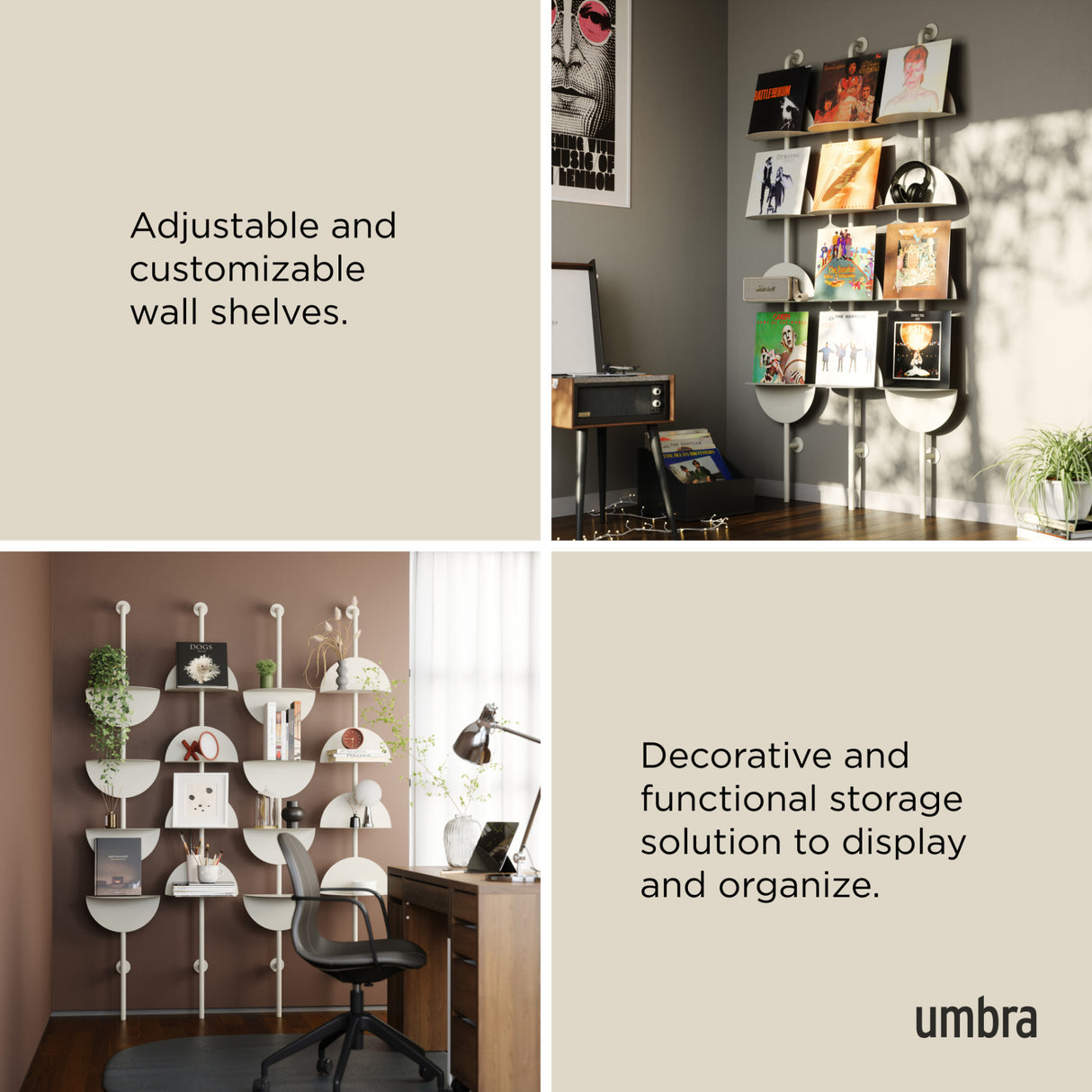 Solis Adjustable Standing Shelf – Umbra Canada