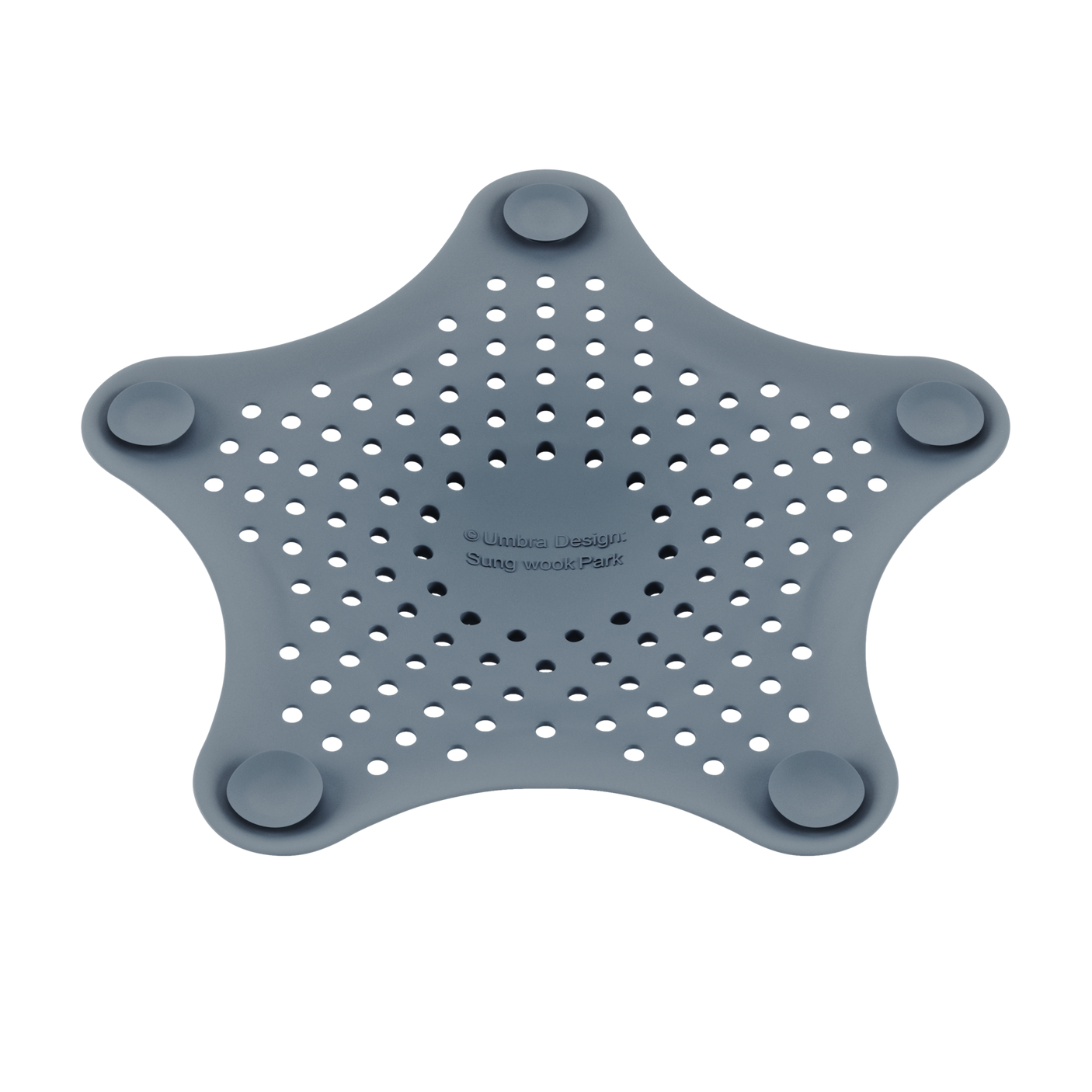 Drain Stop & Hair Catcher | color: Slate Blue