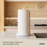 Paper Towel Holders | color: White/Natural