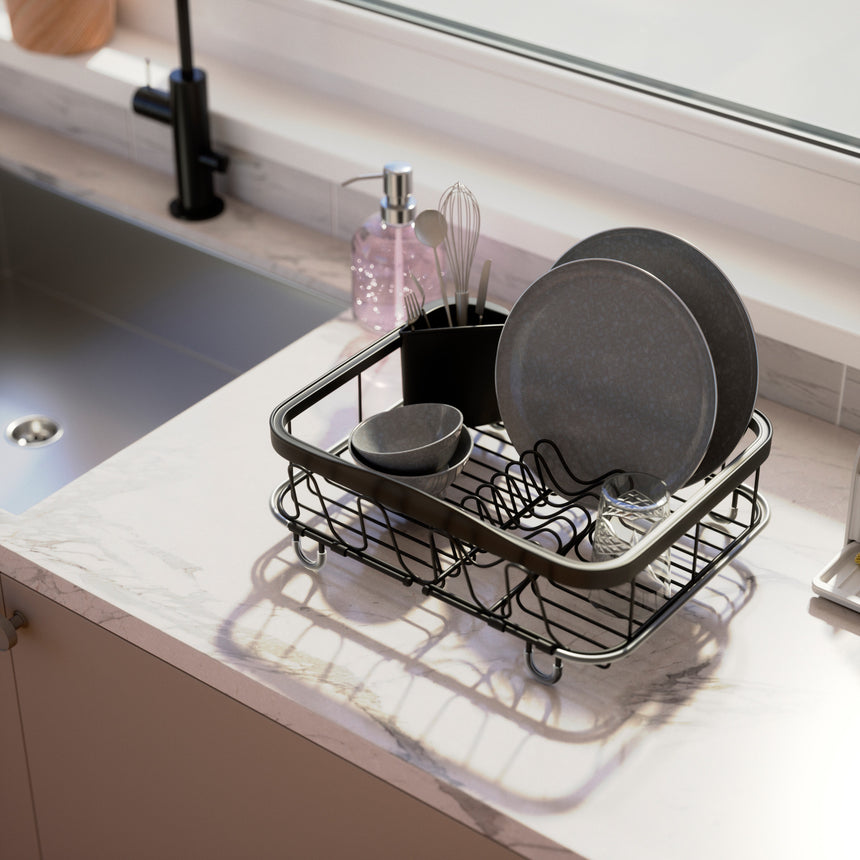 Sinkin Multi-Use Dish Drying Rack Umbra Canada - Main Image
