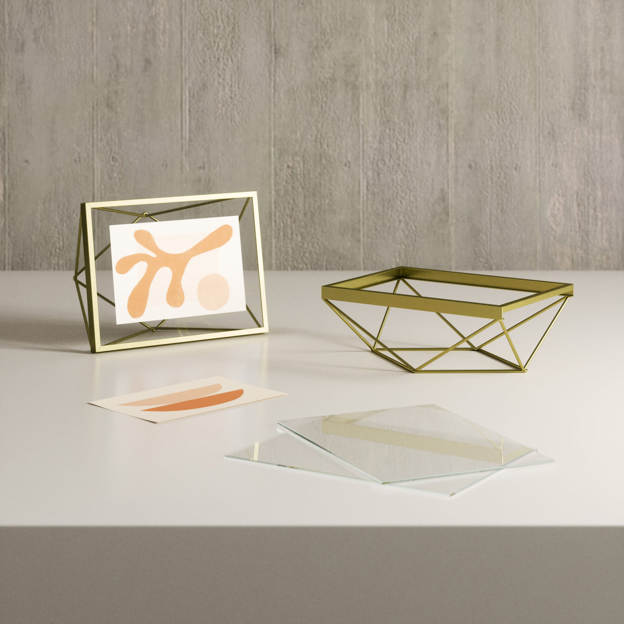 Tabletop Frames | color: Matte-Brass | size: 4x6" (10x15 cm)