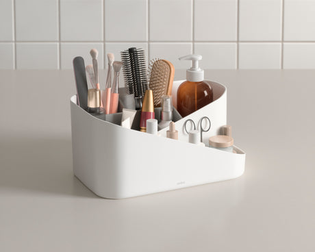 Cosmetic Organizers | color: White-Grey