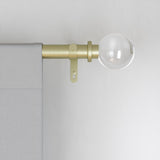 Single Curtain Rods | color: Brass | size: 36-72"(91-183cm) | diameter: 1"(2.5cm) | https://vimeo.com/625708833