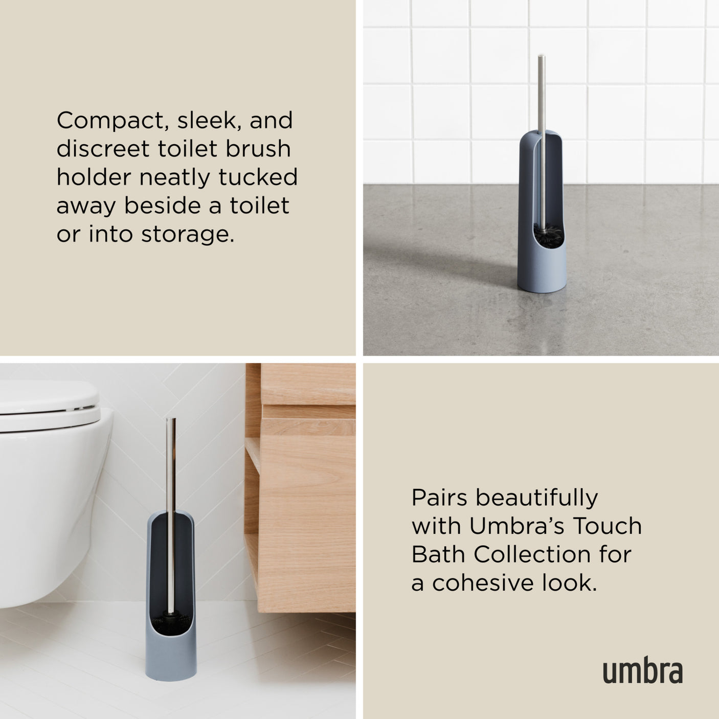 Bathroom Accessories | color: Slate Blue