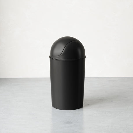 Kitchen Trash Cans | color: Black