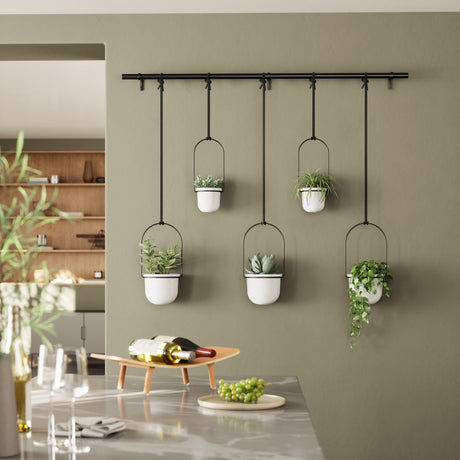 Hanging Planters | color: White-Black | https://vimeo.com/704293407