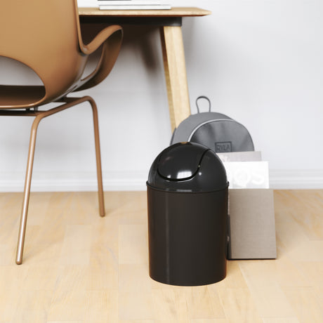 Bathroom Trash Cans | color: Black