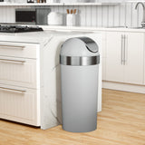 Kitchen Trash Cans | color: Grey-Nickel | Hover