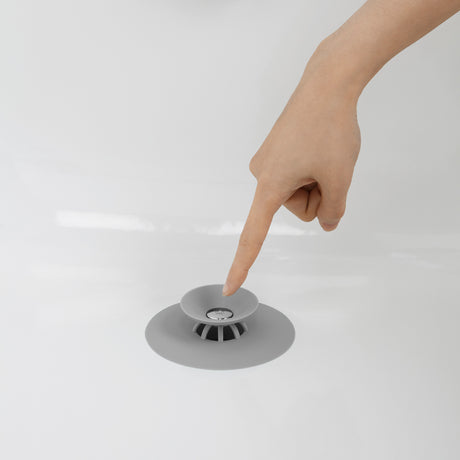 Drain Stop & Hair Catcher | color: Grey