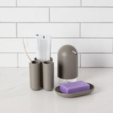 Soap Dishes | color: Grey | Hover
