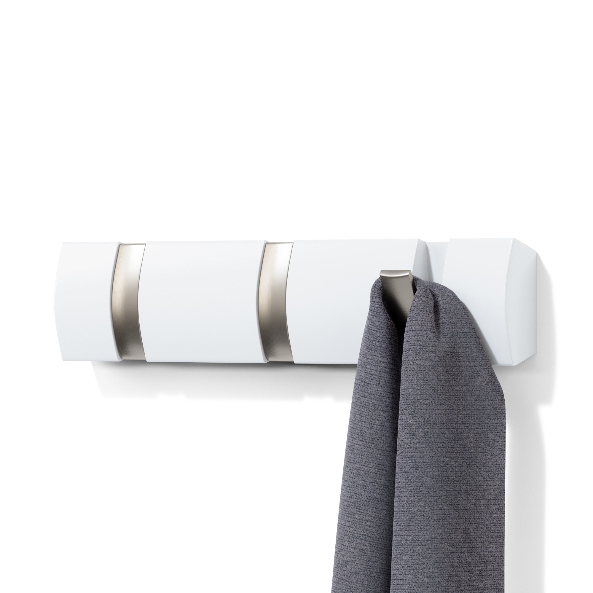 Flip 3 Wall Mounted Coat Rack | Hanging Space When You Need It
