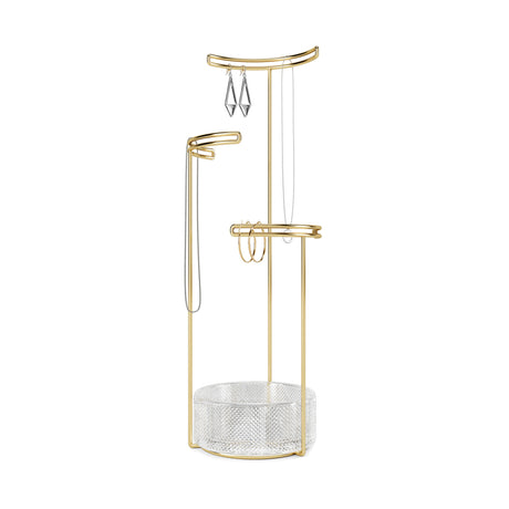 Jewelry Stands | color: Brass