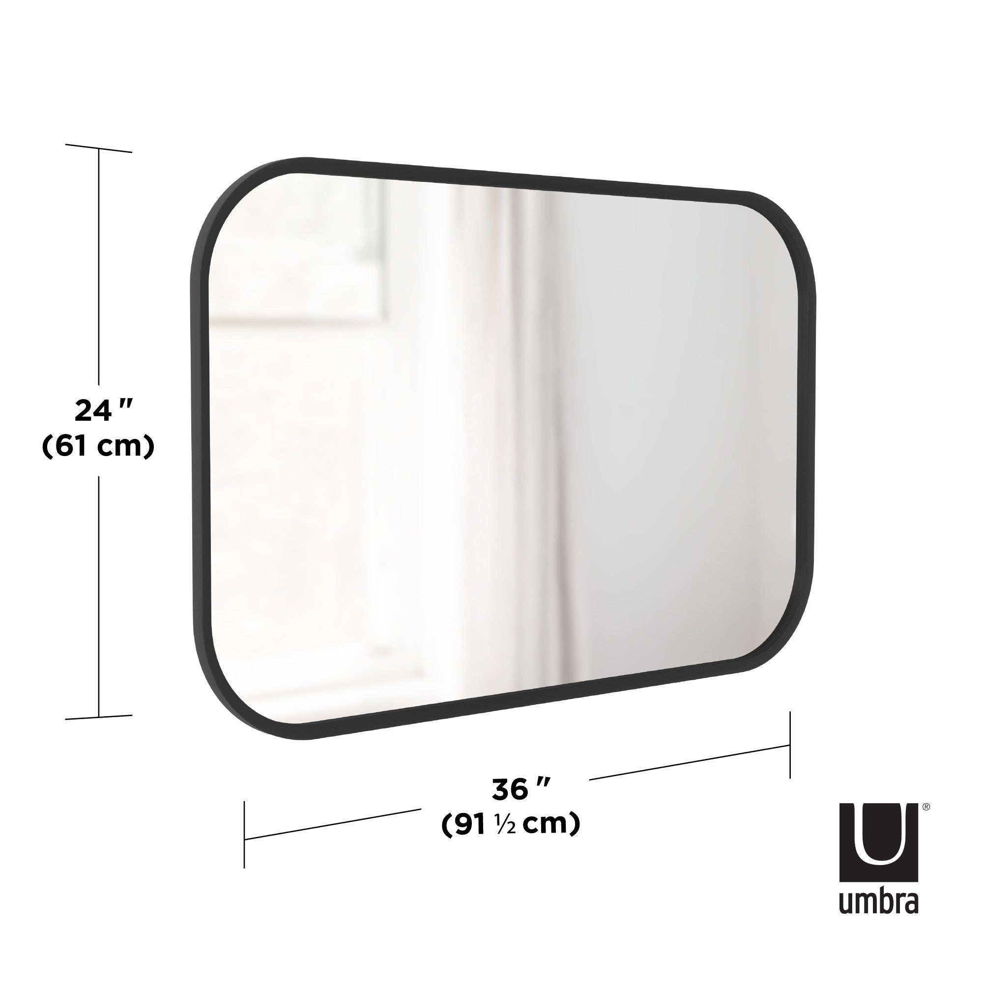 Hub Rectangle Wall Mirror