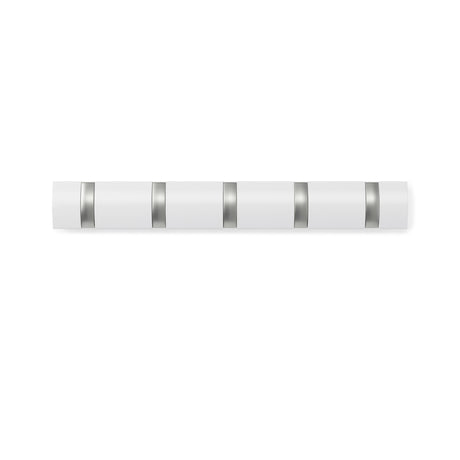 Wall Hooks | color: White-Nickel