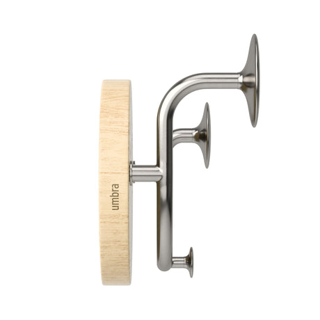 Wall Hooks | color: Natural-Nickel