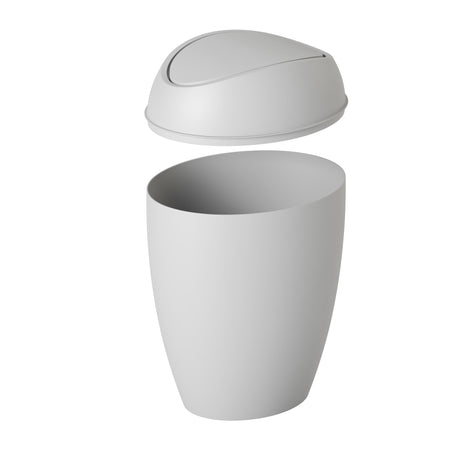 Bathroom Trash Cans | color: Light Grey