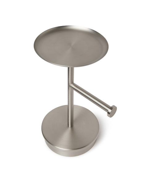 Toilet Paper Stands | color: White-Nickel