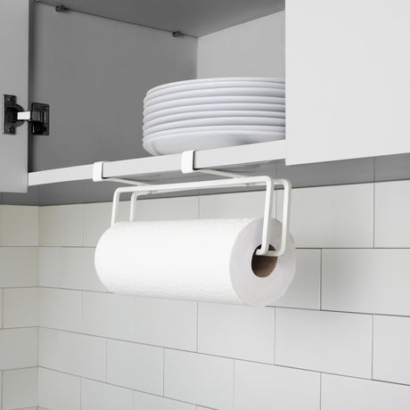 Countertop Paper Towel Holders | color: White | Hover