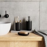 Tumblers & Toothbrush Holders | color: Black | Hover